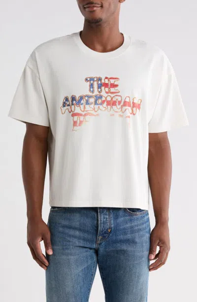 Elwood Dream Cotton Graphic T-shirt In Vintage White