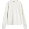 Elwood English Themal Waffle Knit T-shirt In Off White
