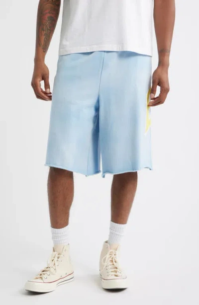 Elwood Fireside Sweat Shorts In Blue