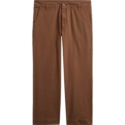 Elwood Groundskeeper Cotton Pants In Bark