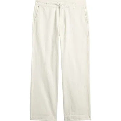Elwood Groundskeeper Cotton Pants In Off White