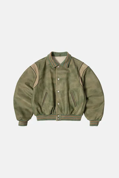 Elwood Insignia Jacket In Green
