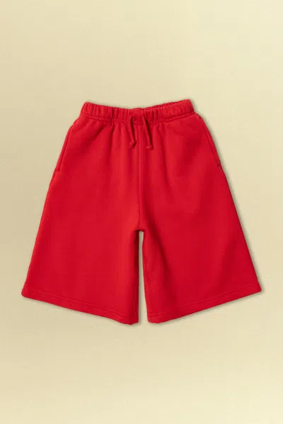 Elwood Kids Baggy Core Short In Red