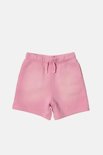 Elwood Kids Core Sweatshort In Pink