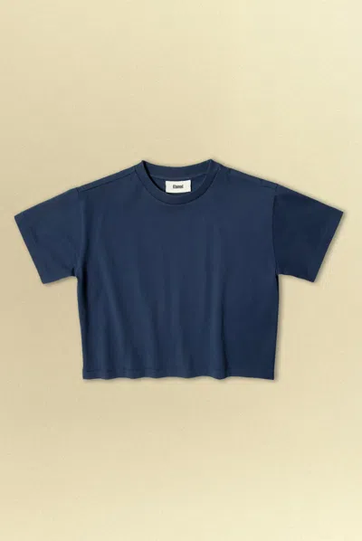 Elwood Kids Oversized Core Tee In Blue
