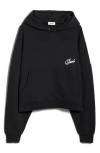 Elwood Logo Rectangle Hoodie In Black