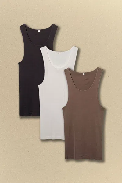 Elwood Malibu Tank 3 Pack In Multi