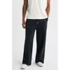 Elwood Metal Cotton Terry Sweatpants In Black