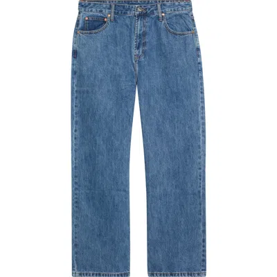 Elwood Nonstretch Baggy Jeans In Everyday Blue