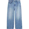 Elwood Nonstretch Baggy Jeans In Medium Wash