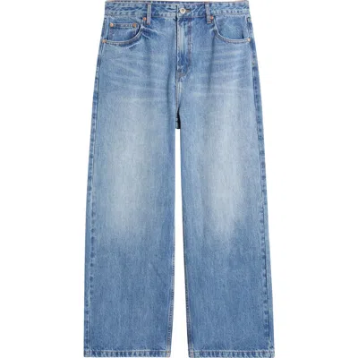 Elwood Nonstretch Baggy Jeans In Medium Wash