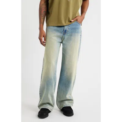 Elwood Nonstretch Baggy Jeans In Multi