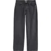 Elwood Nonstretch Baggy Jeans In Washed Black
