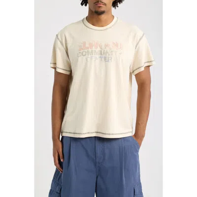 Elwood Nubby Graphic T-shirt In Neutral