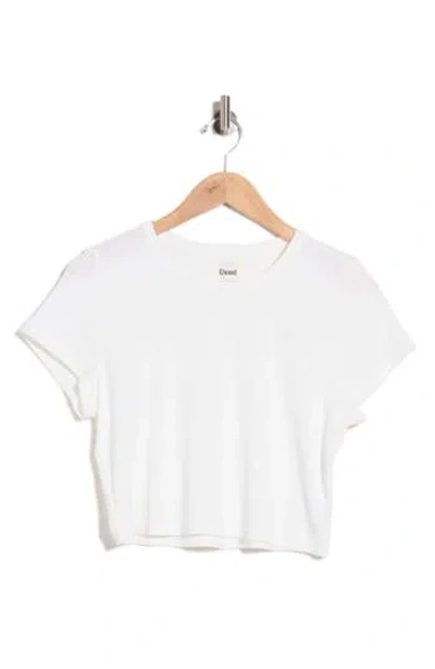 Elwood Organic Cotton Oversize Baby T-shirt In Vintage White
