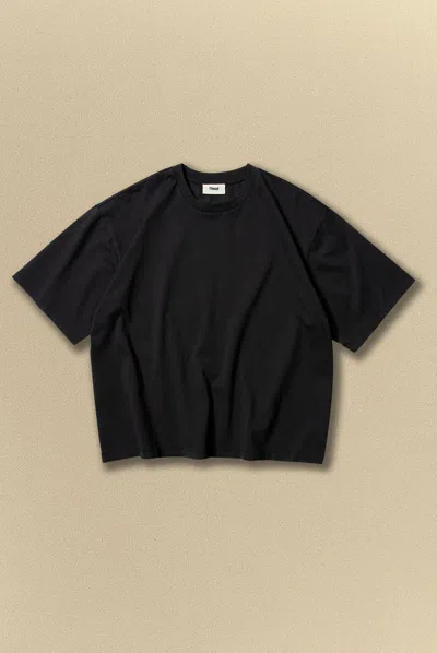 Elwood Oversized Core Tee In Black