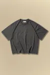 Elwood Oversized Core Tee In Gray