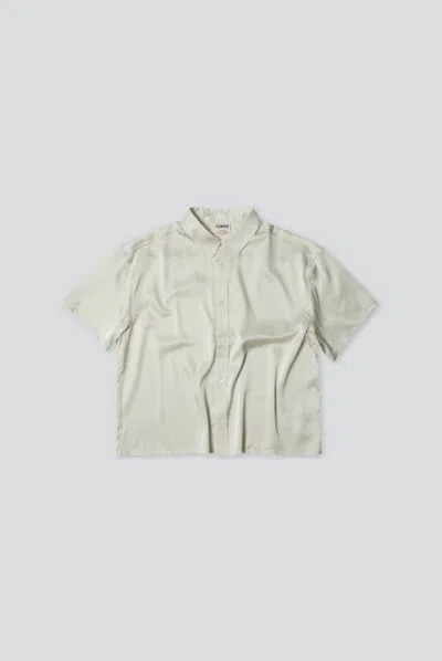 Elwood Palisades Short Sleeve Button Up In White
