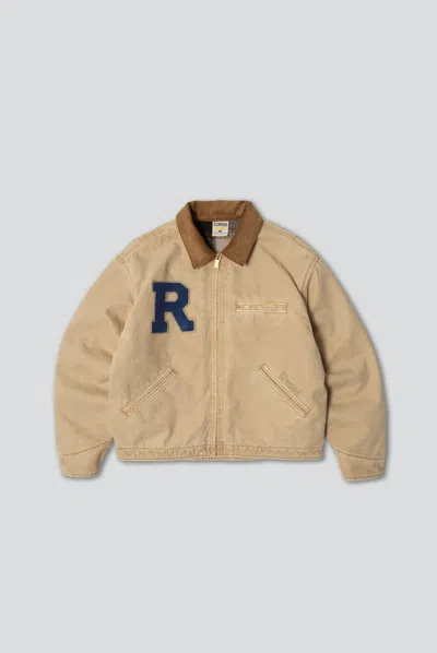 Elwood Rams Tan Petrol Jacket