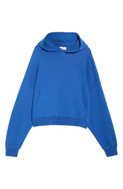 Elwood Rectangle Hoodie In Blue