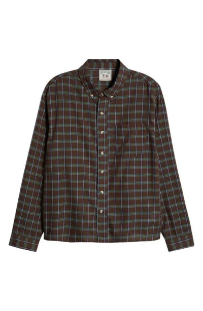 Elwood Rolling Hills Plaid Button-down Shirt In Mitford Plaid