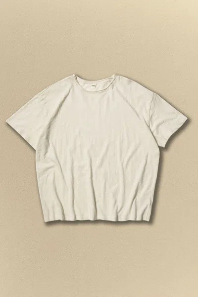 Elwood Slub Tee In White