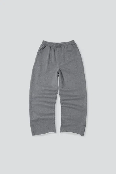 Elwood Split Hem Sweatpant In Dark Ash Grey