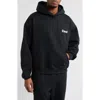 Elwood Trademark Logo Heavyweight Hoodie In Coal