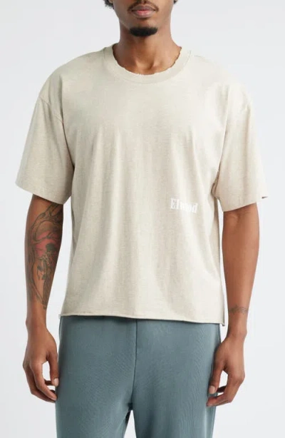 Elwood Trademark Oversize Core Graphic T-shirt In Neutral