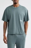 Elwood Trademark Oversize Core Graphic T-shirt In Green