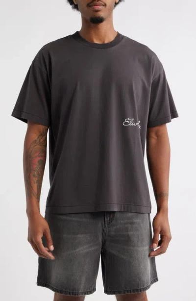 Elwood Trademark T-shirt In Gray