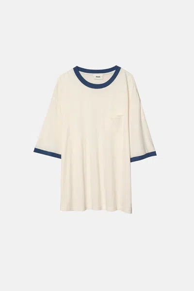 Elwood Trophy Ringer Ss Tee In White