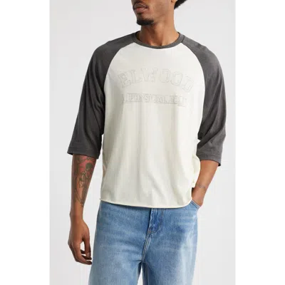 Elwood Troy Graphic Baseball T-shirt In Carbon