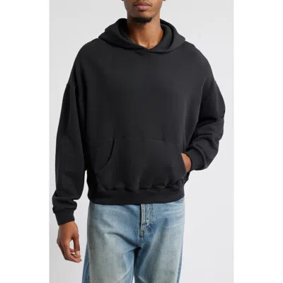 Elwood Tubular Oversize Hoodie In Soot