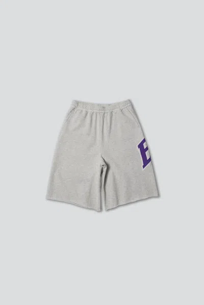 Elwood Varsity Fleece Short In Heather Grey