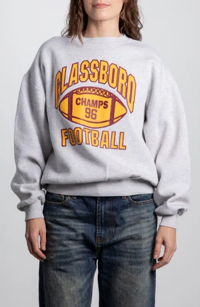 Elwood Vintage 1996 Glassboro Football Sweatshirt In Gray