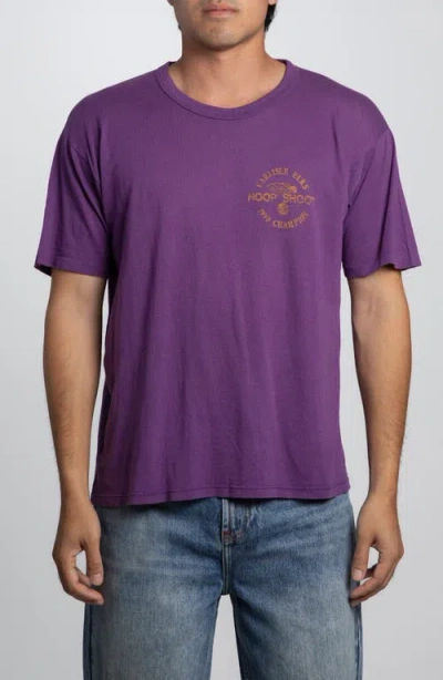 Elwood Vintage '90 Carlisle Elks Tee In Purple