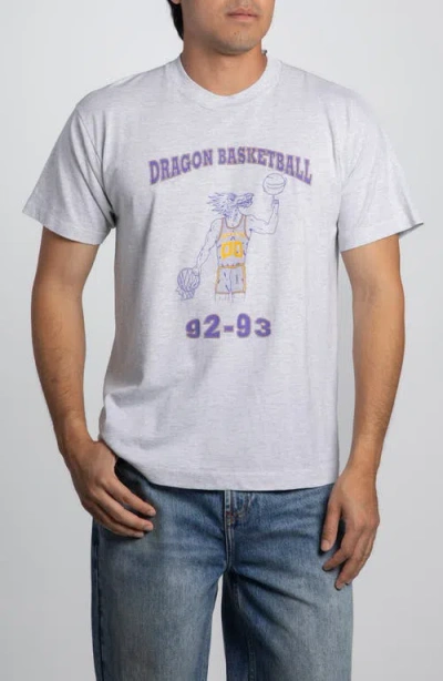 Elwood Vintage '92 Dragon Basketball Tee In Gray