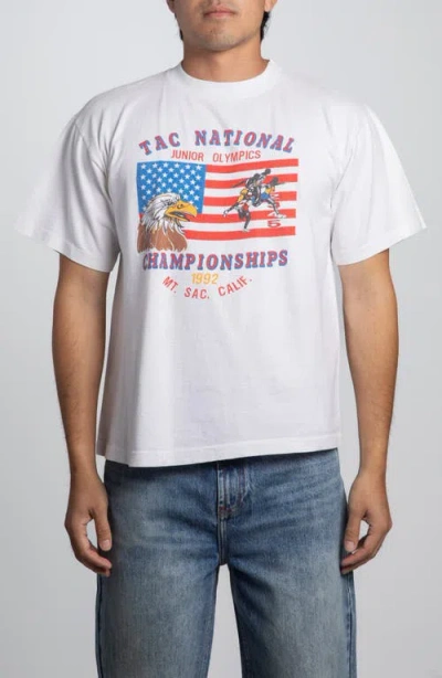 Elwood Vintage '92 Tac National Junior Olympics Tee In Multi