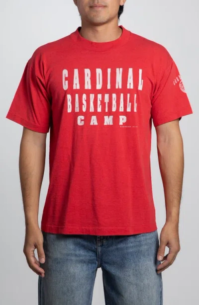 Elwood Vintage Cardinal Graphic T-shirt In Red