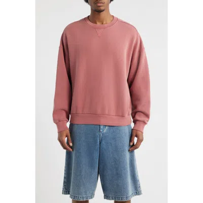 Elwood Vintage Crewneck Sweatshirt In Red