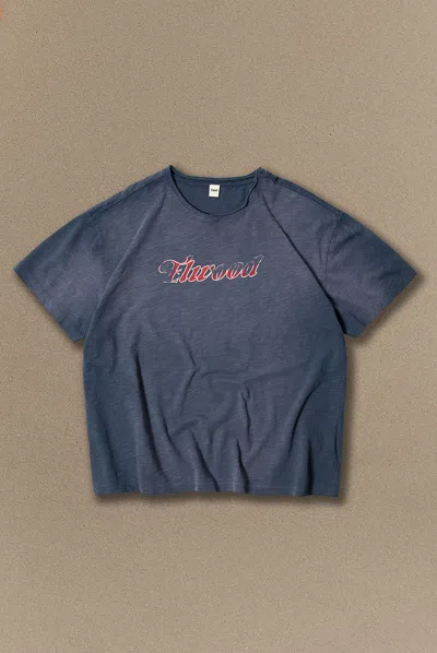 Elwood Vintage  Tee In Blue
