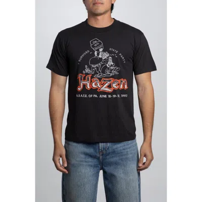 Elwood Vintage Hazen Tee In Black