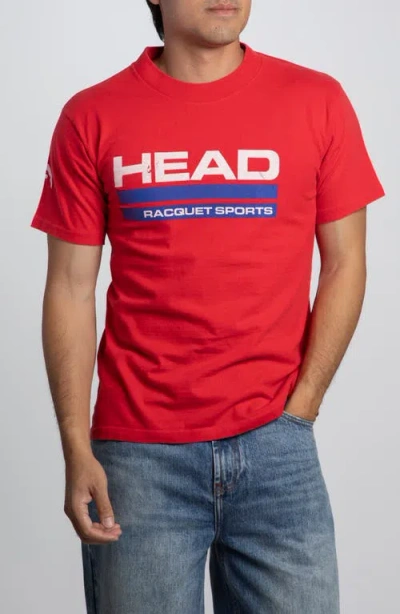 Elwood Vintage Head Raquetsports Tee In Red