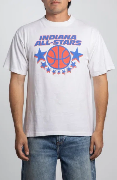 Elwood Vintage Indiana All-stars Tee In White