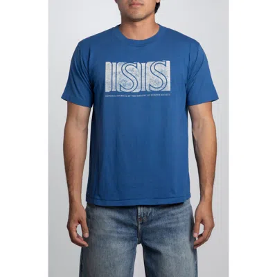 Elwood Vintage Isis Tee In Blue