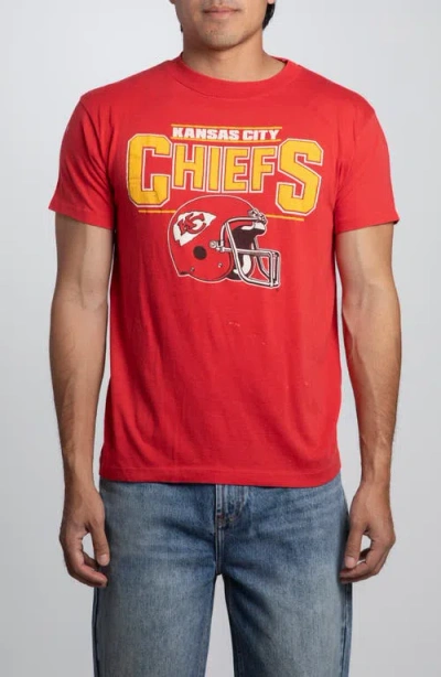 Elwood Vintage Kansas City Football Tee In Multi