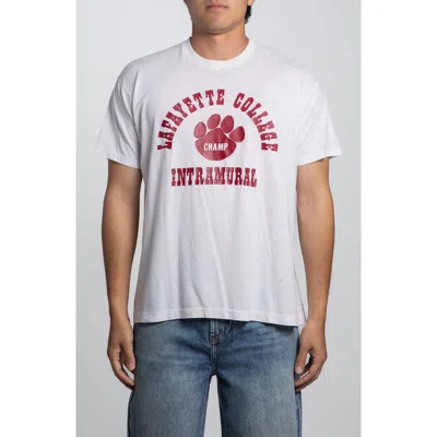 Elwood Vintage Lafayette College Tee In Animal Print