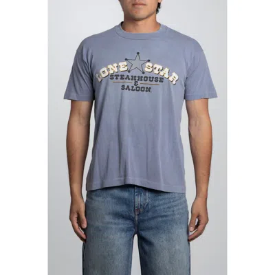Elwood Vintage Lonestar Tee In Blue