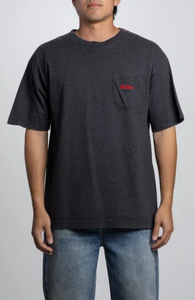 Elwood Vintage Marlboro Pocket Tee In Gray